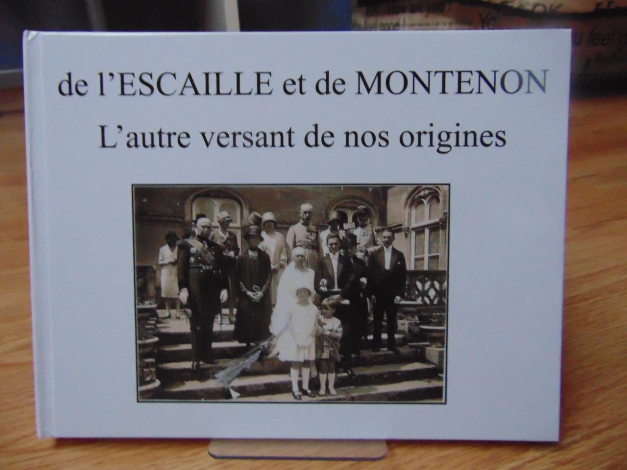 Couv du livre de l'Escaille et de Montenon