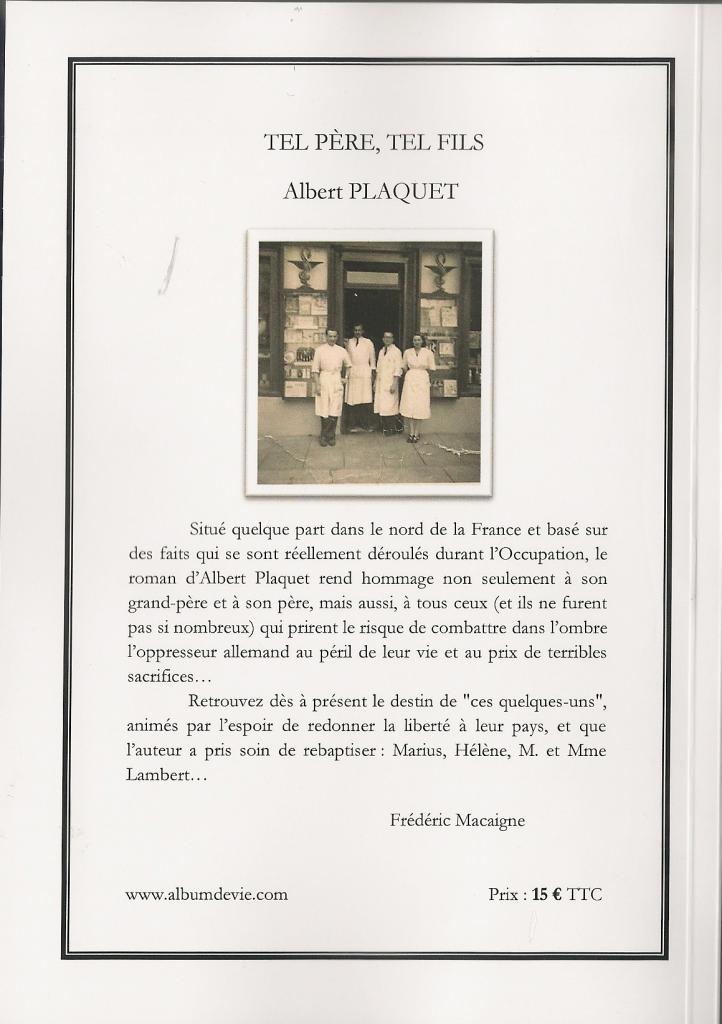 Couv Tel père tel fils Plaquet0001