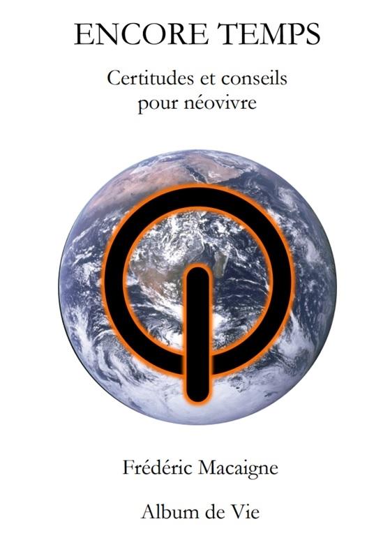 Couverture du livre encore temps de frederic macaigne