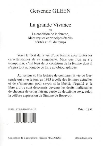 La grande Vivance verso